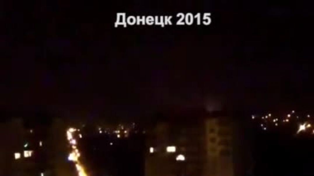 ⁣Ракетные обстрелы Донецка ВСУ 2015