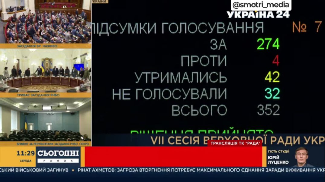 Рада проголосовала за введение на 10 лет санкций в отношении депутатов РФ, признавших ЛНР и ДНР