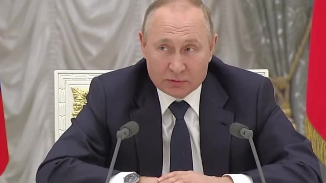 Видео со встречи Путина и представителей бизнеса