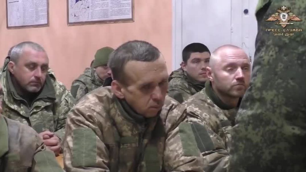 Народная милиция ДНР обнародовала видео с украинскими военными, которые добровольно сложили оружие