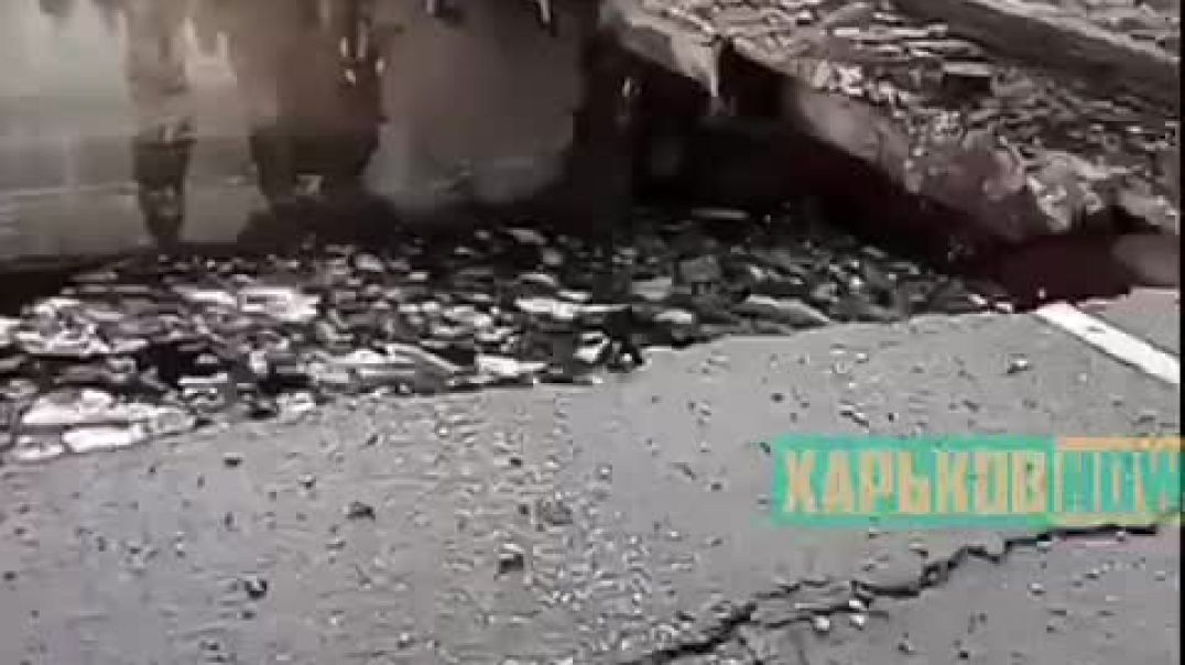 Взорванная ВСУ дамба Печенежского водохранилища в Харьковской области