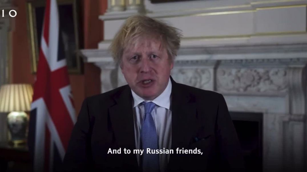 Борис Джонсон обратился к россиянам на русском языке