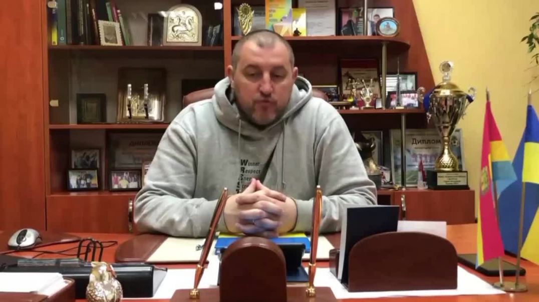 Мэр Купянска записал видеообращение