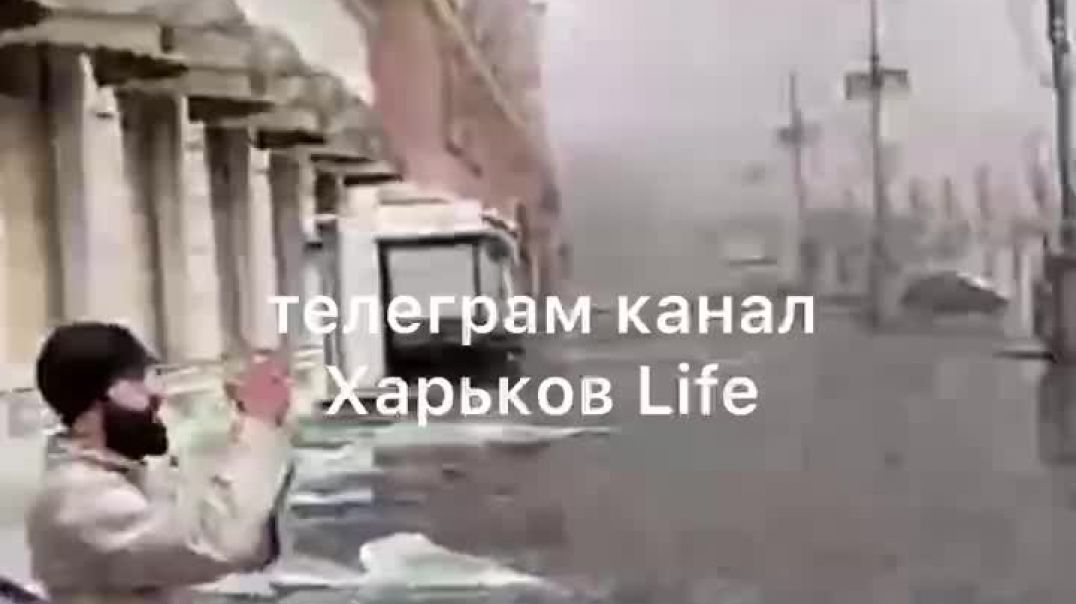 Кадры после удара в Харькове