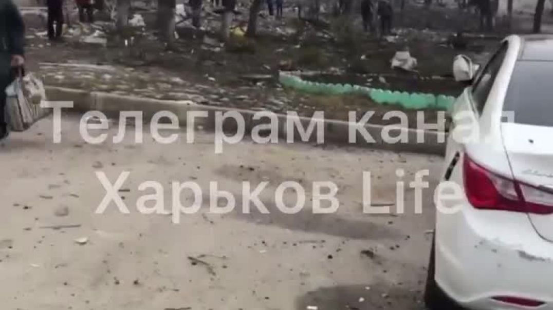 Жертвы обстрела в районе Бавария в Харькове