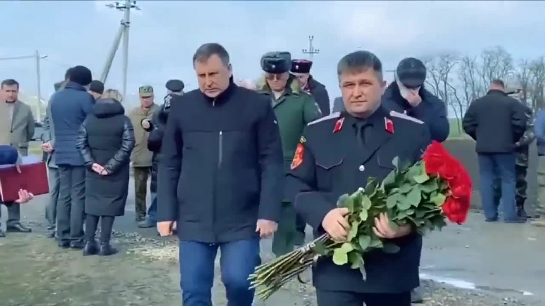 Похороны погибших российских военных