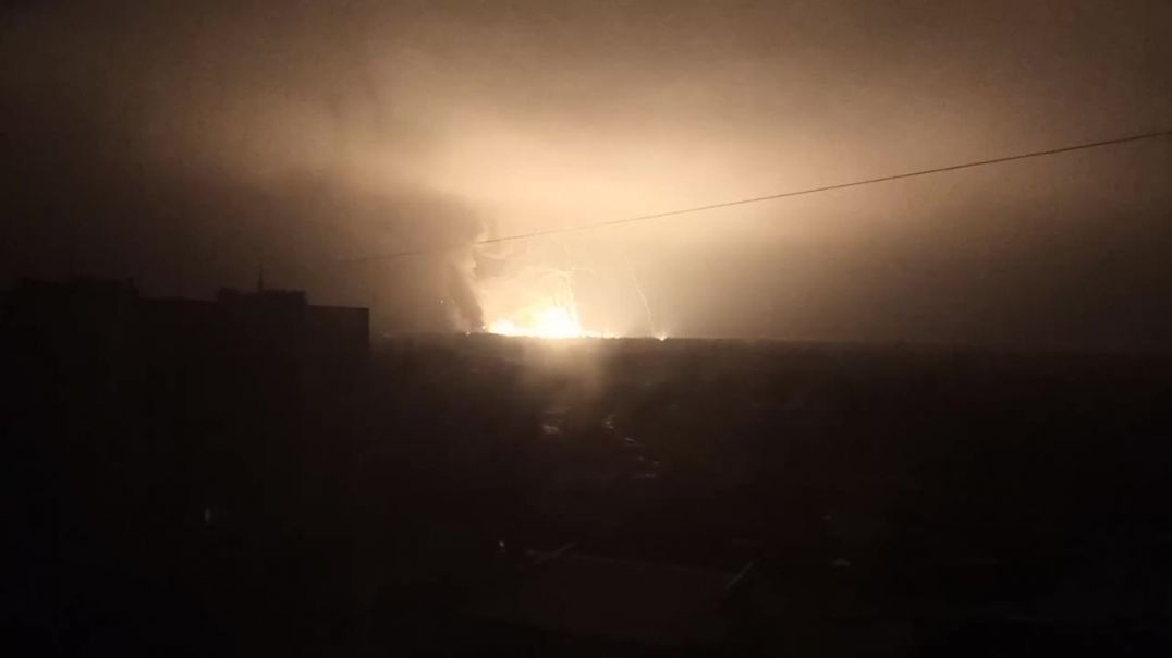 Мощный взрыв на авиабазе ВВС Украины под Чугуевым