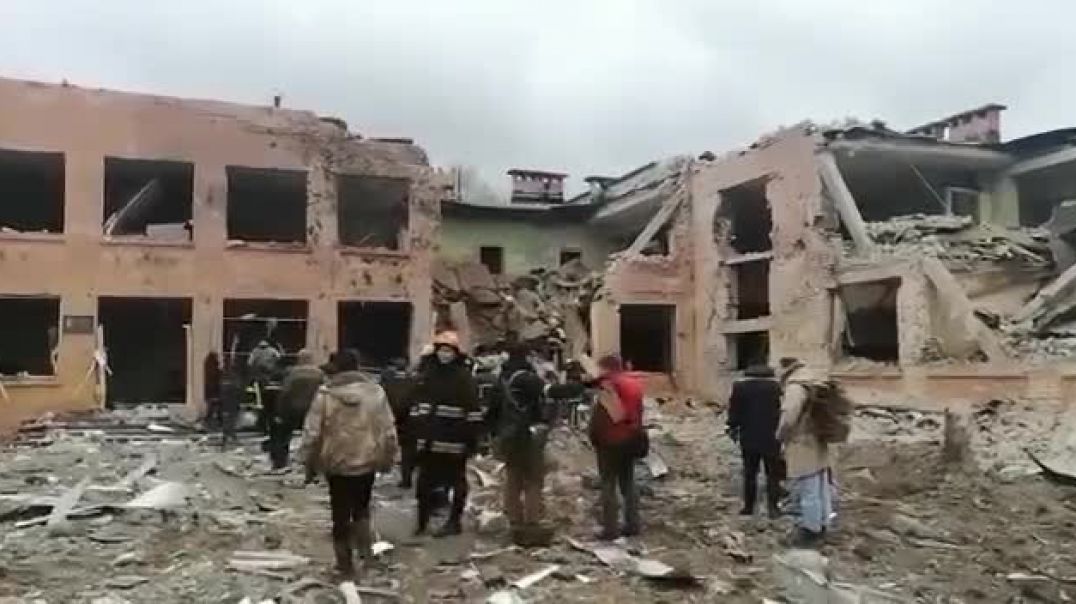 Разрушения в Чернигове