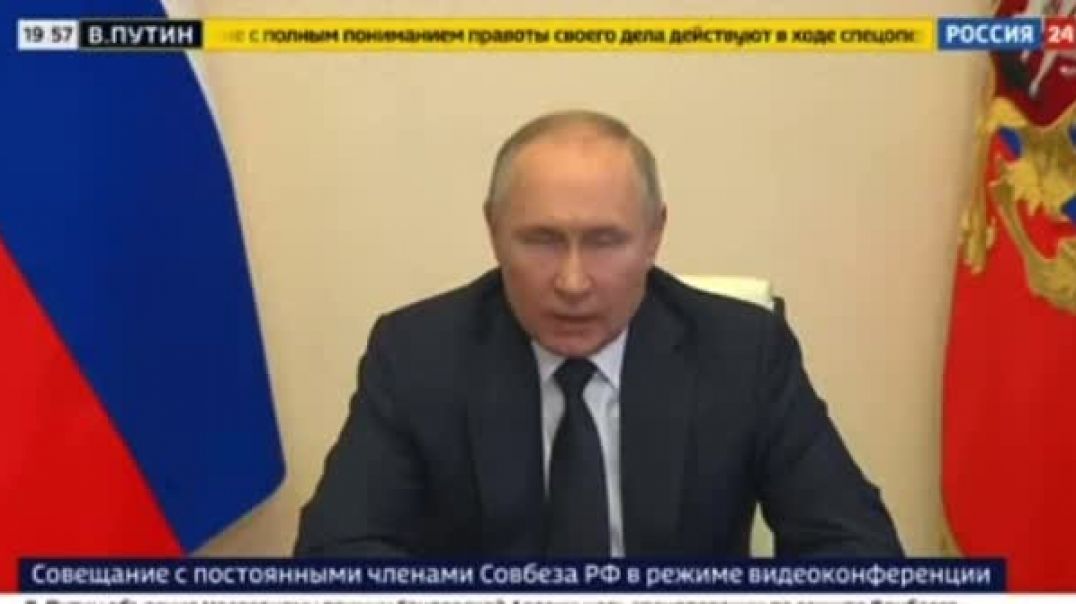 Владимир Путин о мерах поддержки семьям погибших и раненным в ходе спецоперации на Украине
