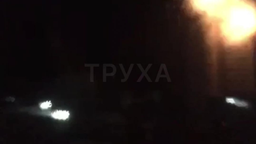Попадание ракеты в многоквартирный дом в Харькове