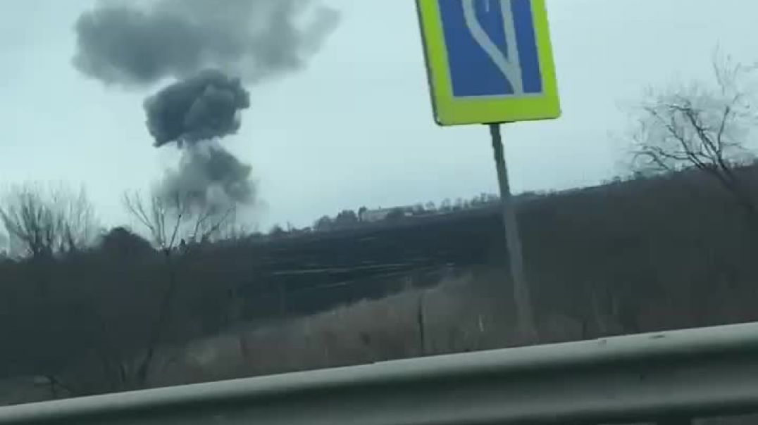 ⁣Взрывы на военным аэродроме в Виннице
