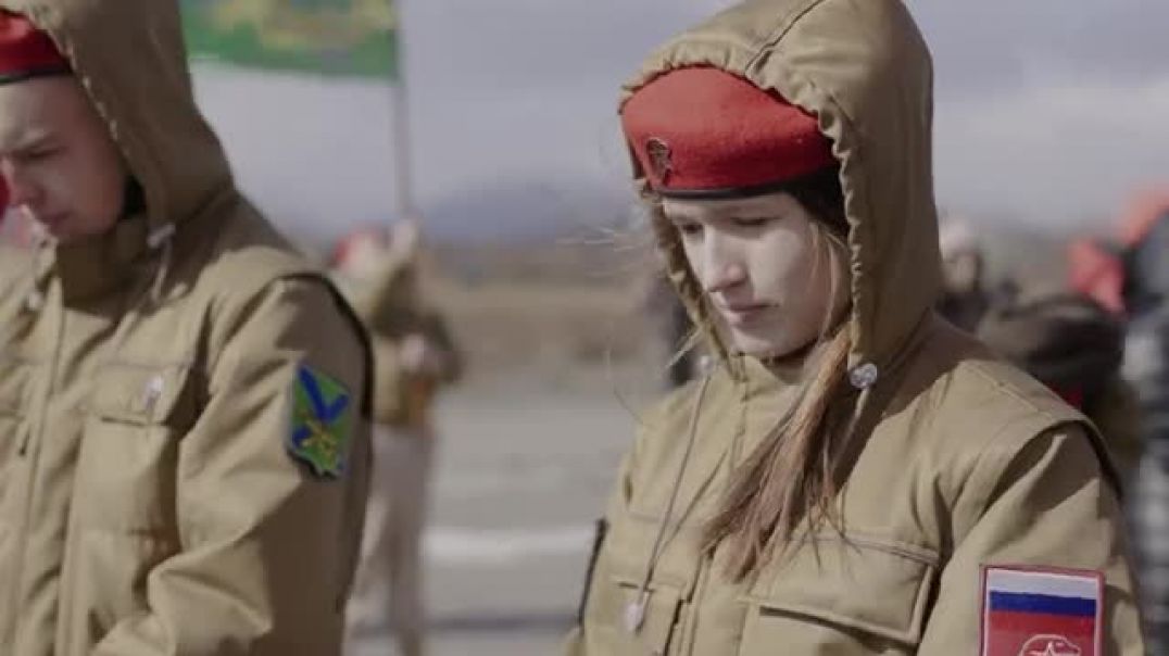 Патриотическое видео в поддержку российских военных на Украине от жителей Приморского края