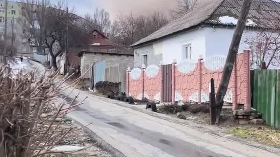 Грохот взрывов в Изюме Харьковской области