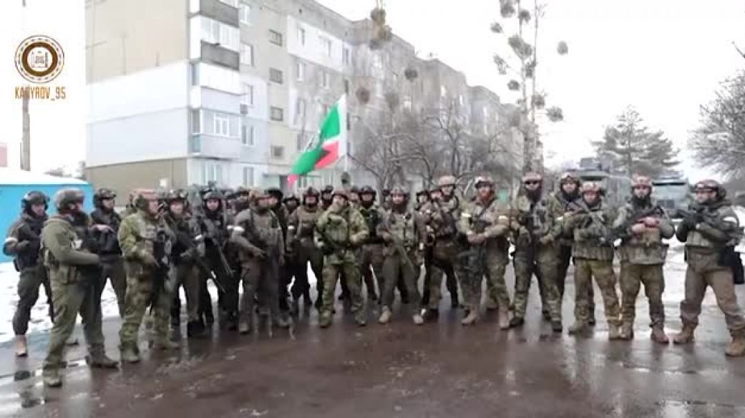 Чеченский спецназ на Украине
