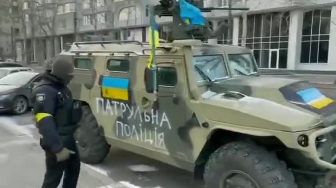 Украинские военные на захваченном Тигре написали Патрульная полиция