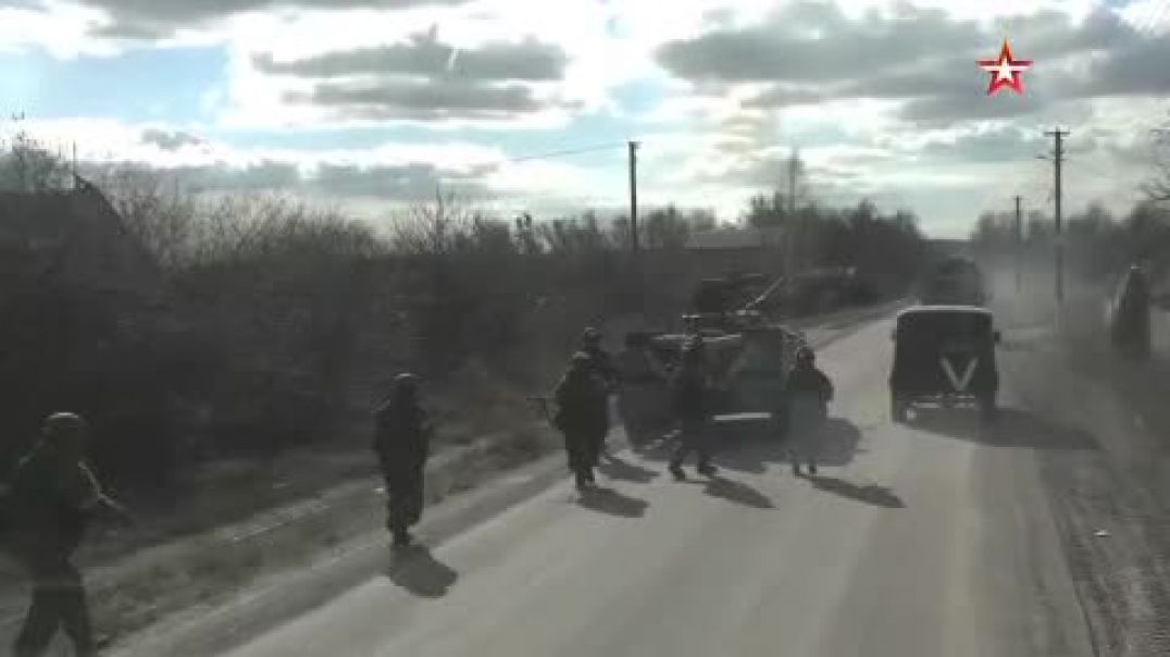 Продвижение российских десантников по Украине