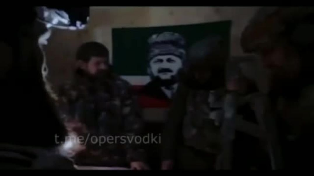 Глава Чеченской республики Рамзан Кадыров прибыл в расположение республиканского спецназа на Украине