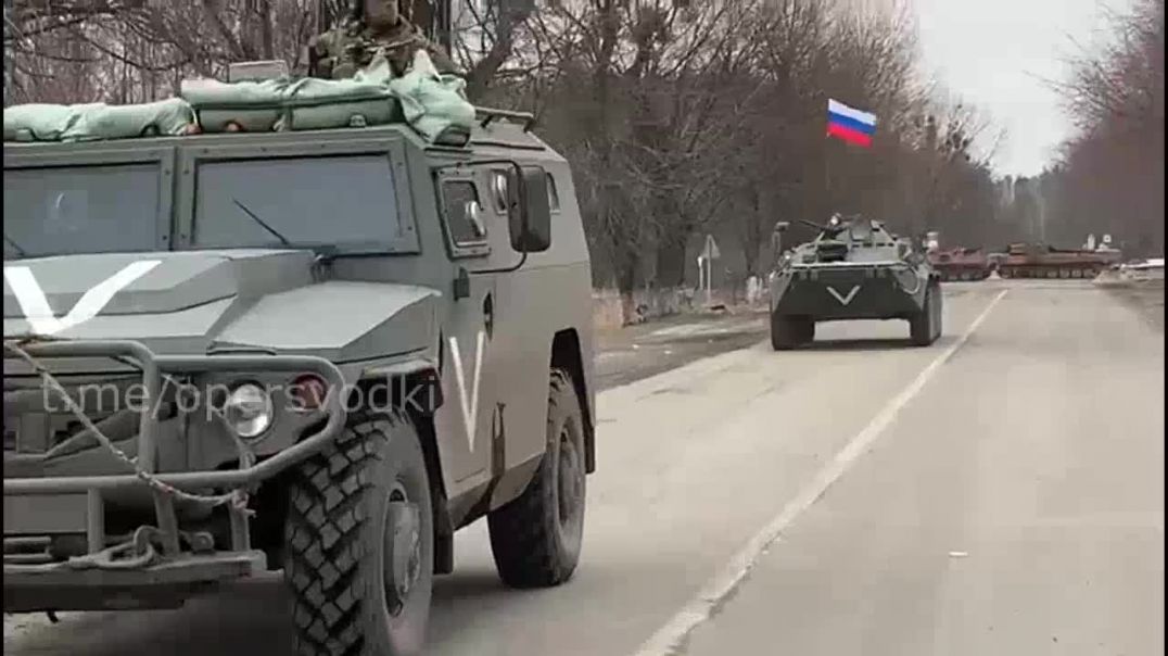 Кадры деятельности чеченского спецназа на Украине