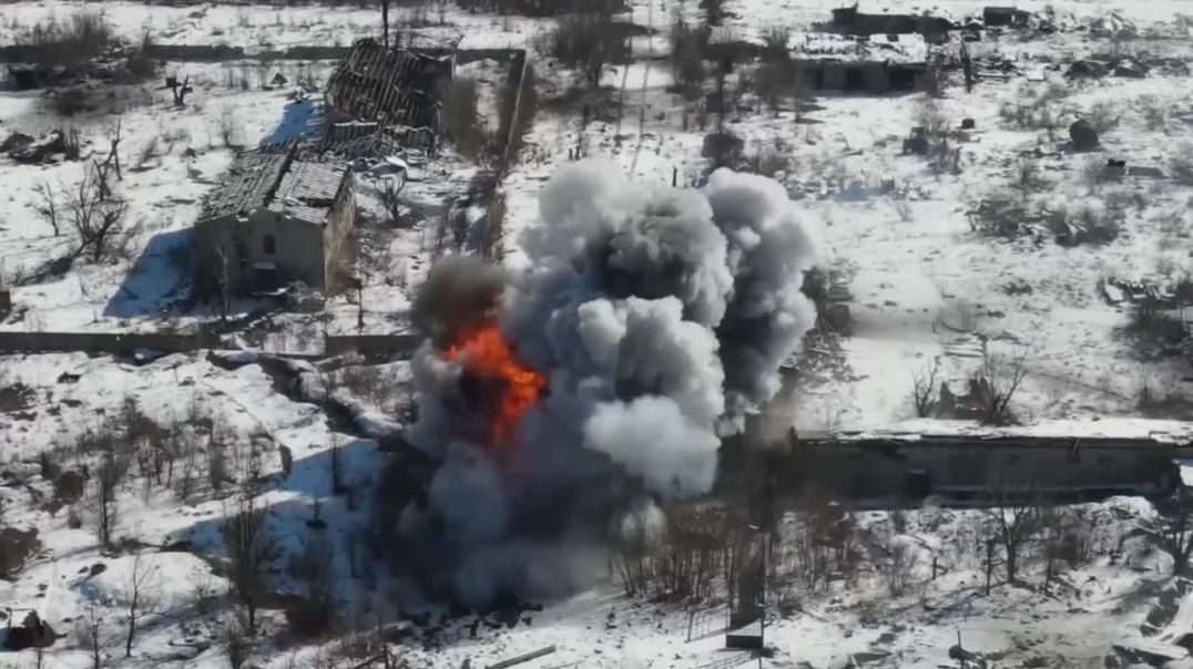 Уничтожение танка в Украине