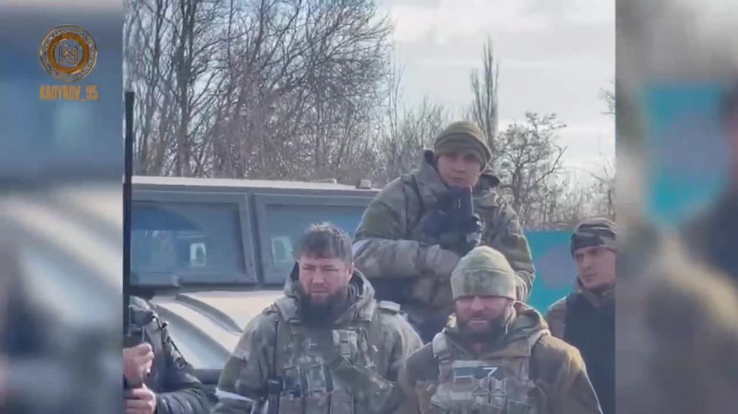 Видео Рамзана Кадырова. Адам Делимханов рассказывает о ходе боев в Мариуполе