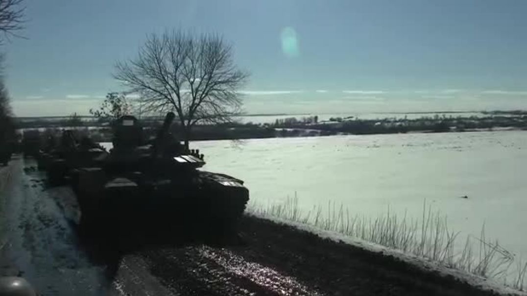 Перемещения танков и САУ России по Сумской области