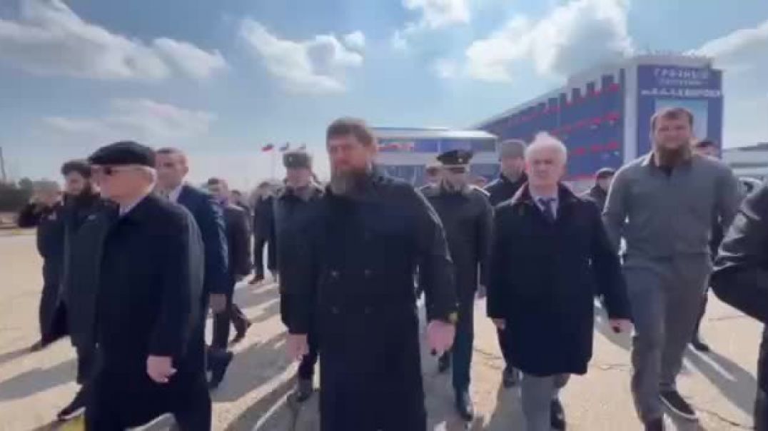 Рамзан Кадыров встретился с Патрушевым в Грозном, после приезда из Украины