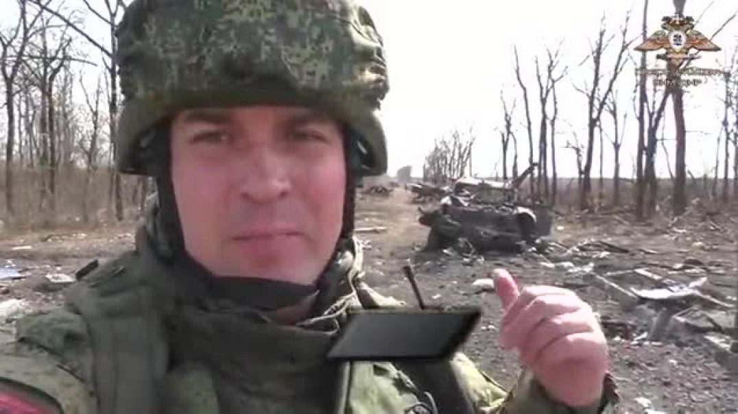 Репортаж военного корреспондента из Степного Донецкой области