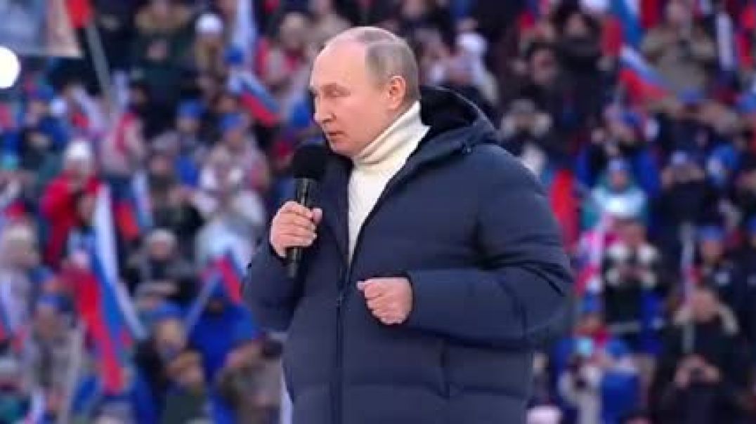 ⁣Путин в Лужниках 18.03.2022