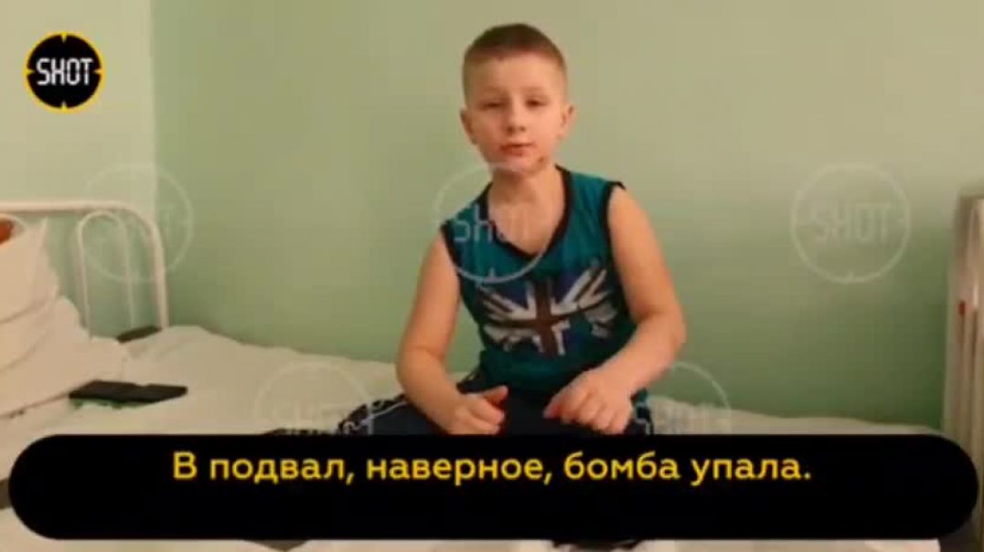 Донецк, больница. Мальчик Дима из Мариуполя ищет бабушку