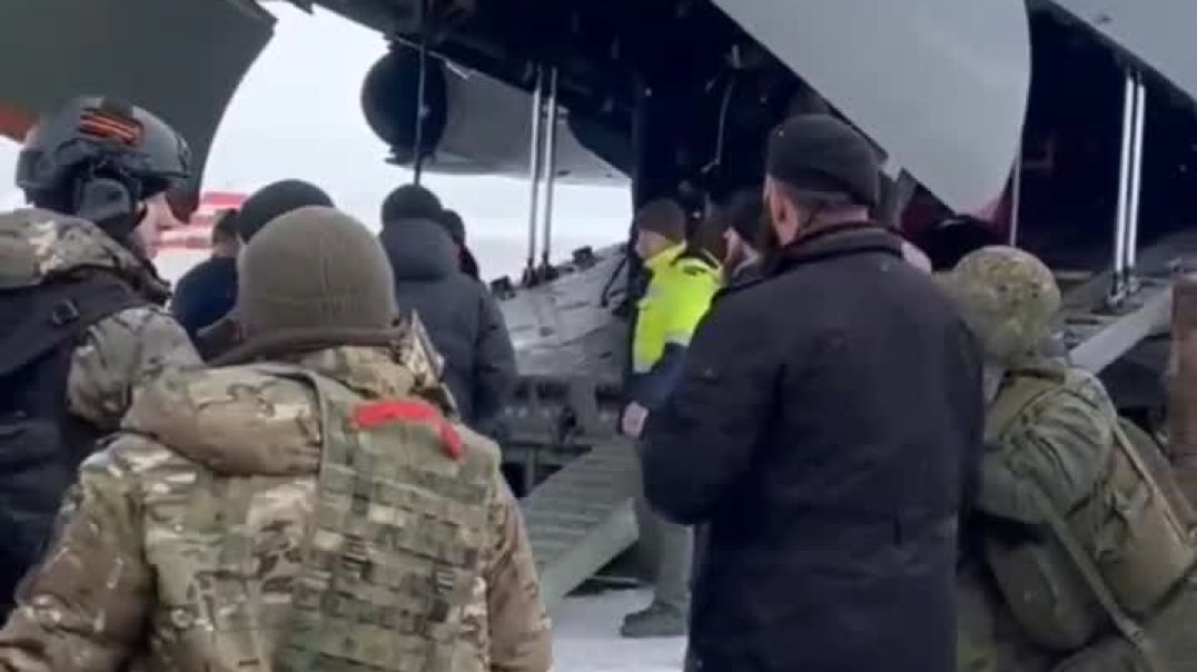 Отправка из России еще одной группы военных из Чечни в зону специальной военной операции
