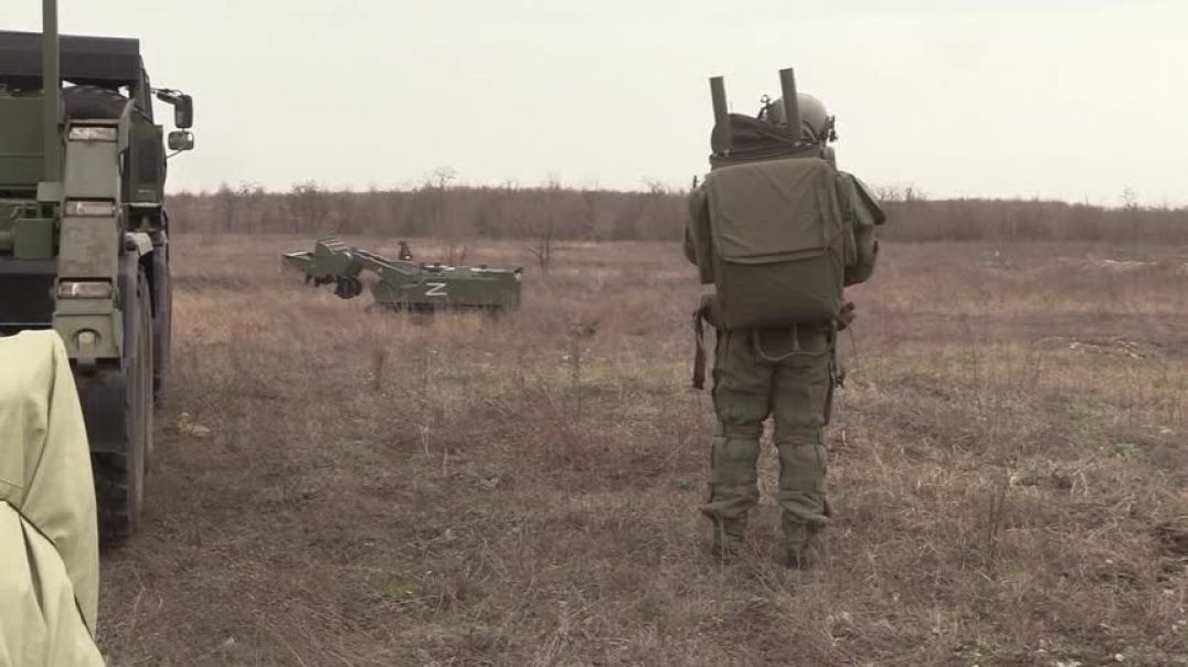 Масштабная операция по разминированию территорий Луганской области ведется силами ВС РФ