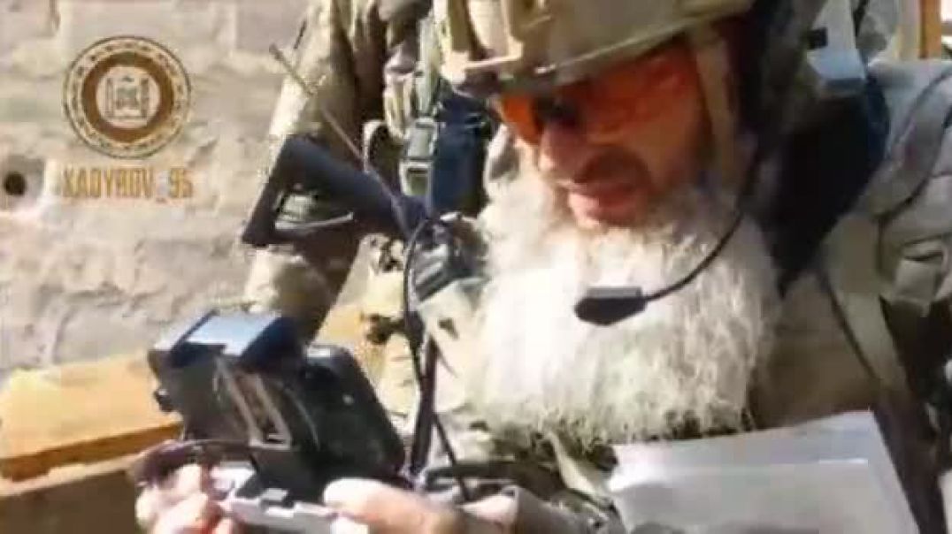 Видео от Рамзана Кадырова: Кадры операции на территории Азовстали в Мариуполе. Охота на снайпера