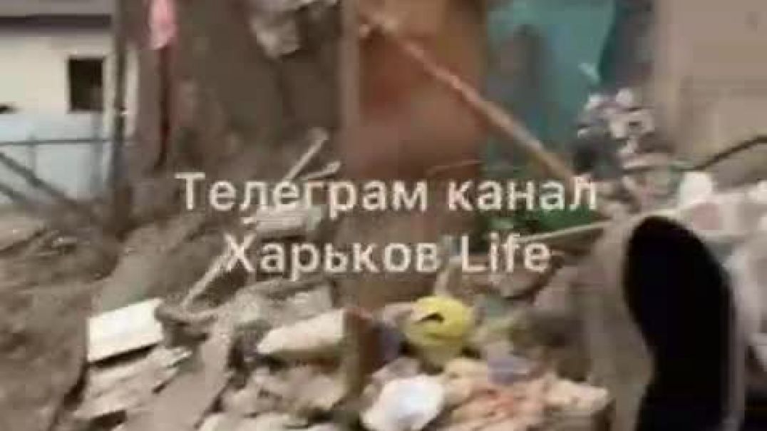 Последствия удара в Харьковской области