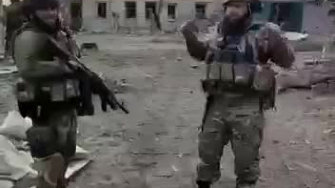 Видео от Рамзана Кадырова: чеченские бойцы зачистили населенный пункт в ЛНР