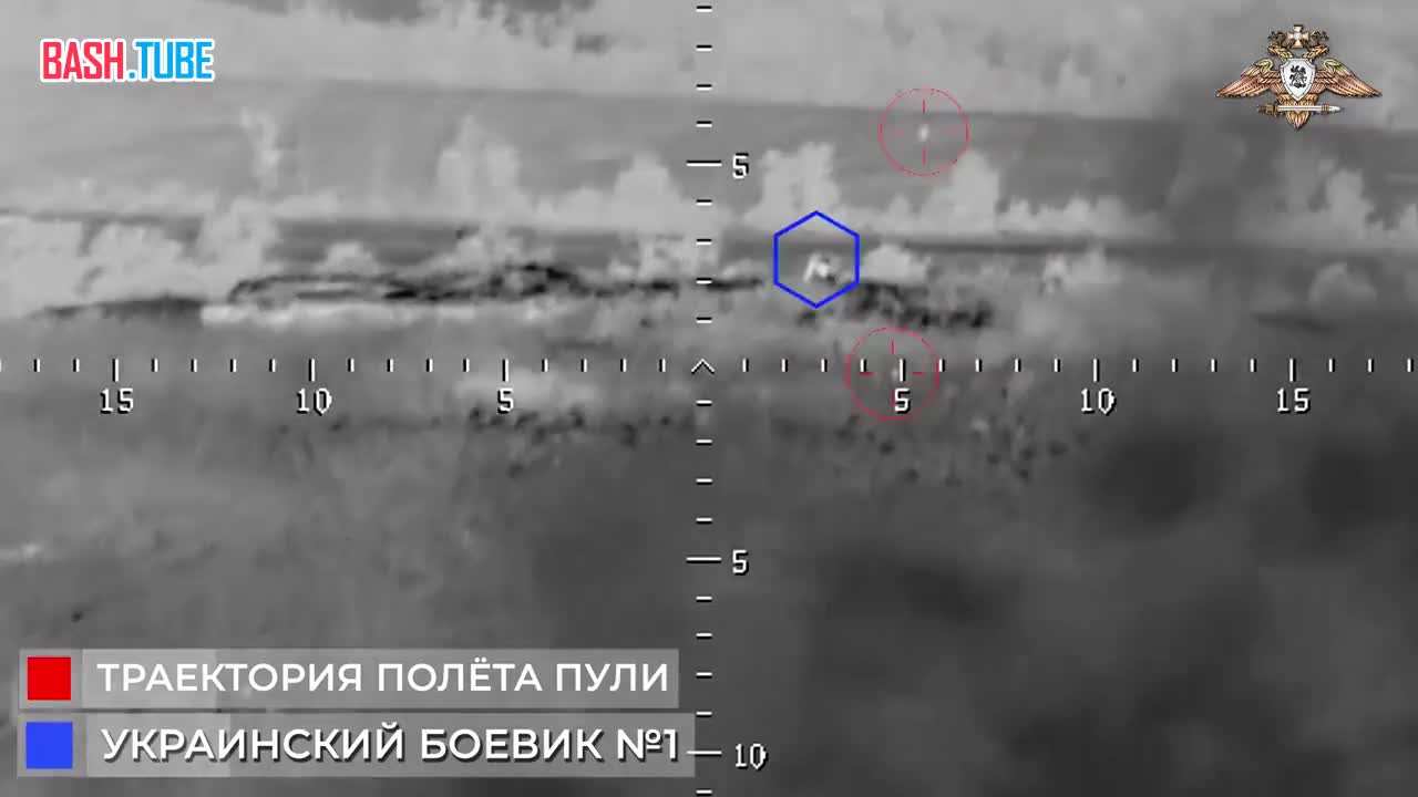  Снайперы спецназа уничтожают украинских боевиков