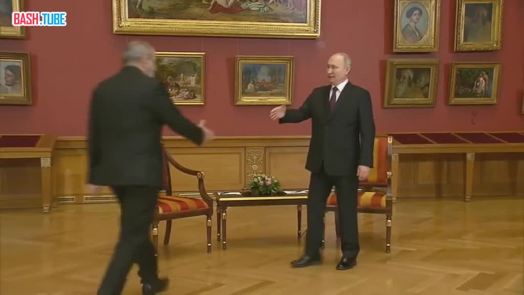 Владимир Путин провел встречу с премьер-министром Армении Николом Пашиняном