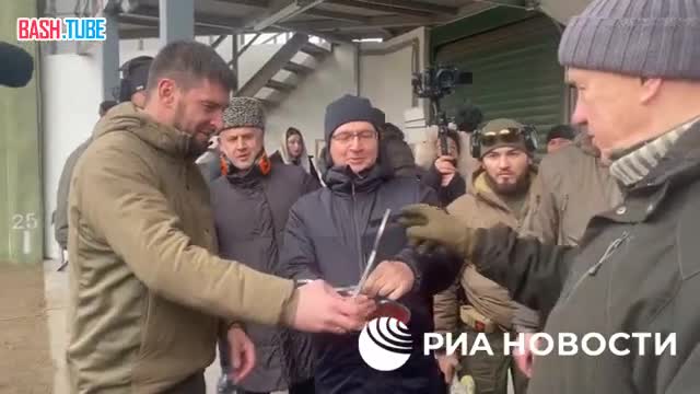 Кириенко, Трутнев и Кадыров посетили базу Российского университета спецназа в Гудермесе