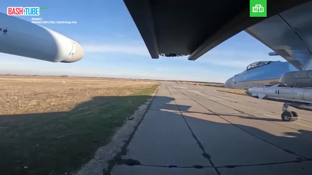  Кадры боевой работы российских Су-35