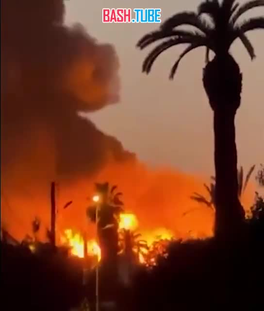  В Марокко на газохранилище в портовом городе Мохаммедия произошёл мощный взрыв