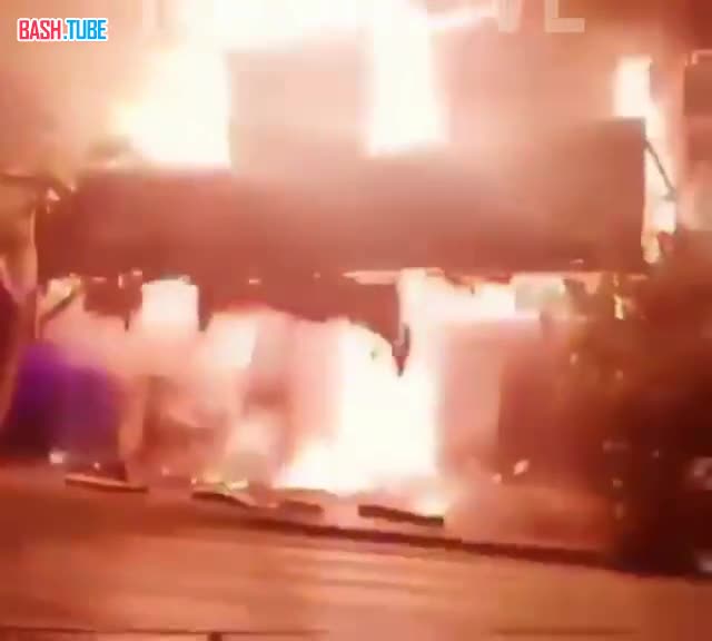  Пожар на заводе по производству оружия в Тебризе (Иран)
