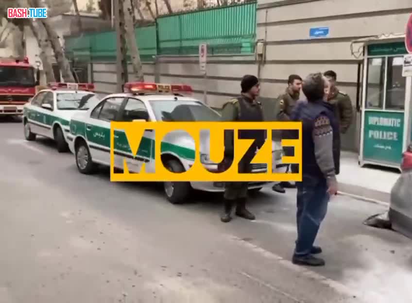 ⁣ В Тегеране напали на посольство Азербайджана