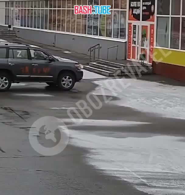  В Донецке неизвестный поджог авто с «Z» символикой, предварительно написав на ней краской «За Бучу»
