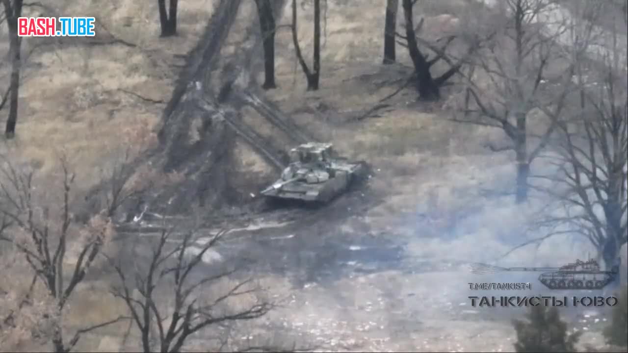 ⁣ Ювелирная работа наших танкистов по огневым позициям солдат ВСУ