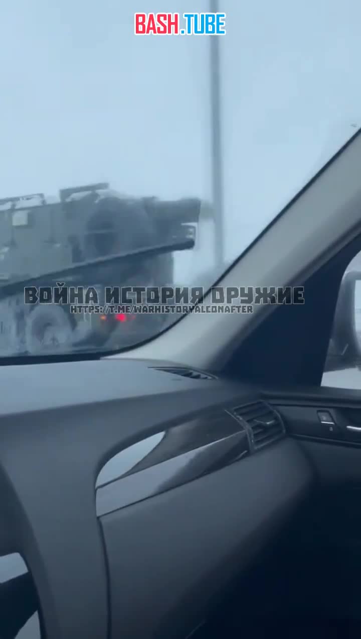⁣ Колонна бронеавтомобилей «Ахмат» З-СТС где-то в России