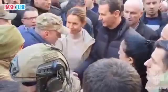  Русских спасателей в Сирии пришел поблагодарить Башар Асад лично