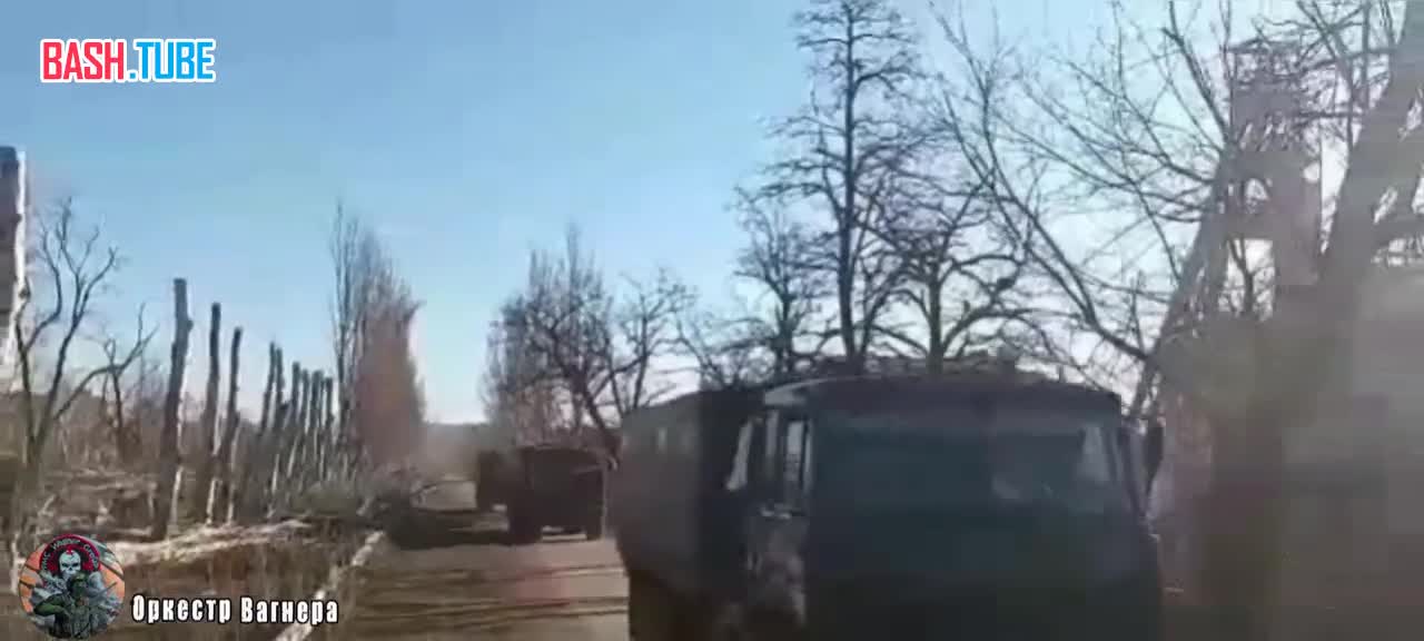  Кадры отправки бойцами ЧВК «Вагнер» партии тел погибших украинских военнослужащих