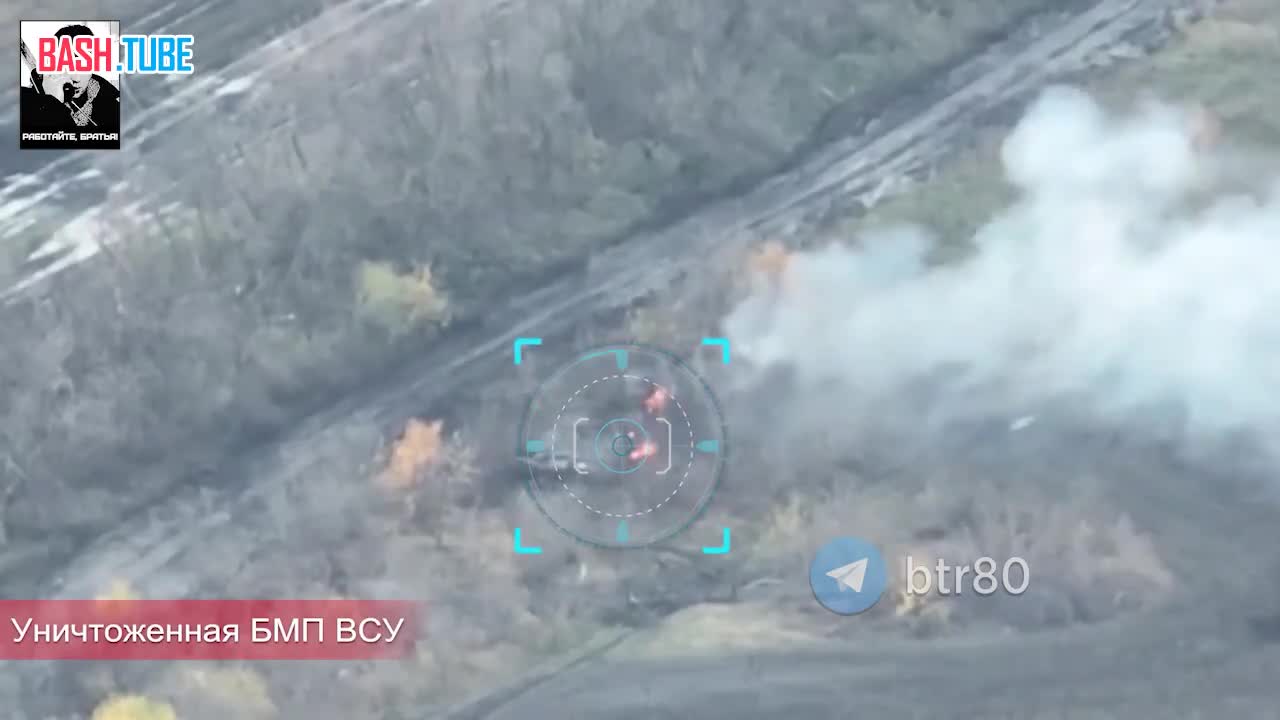  Спецназ «Отважных» сжёг очередную украинскую БМП