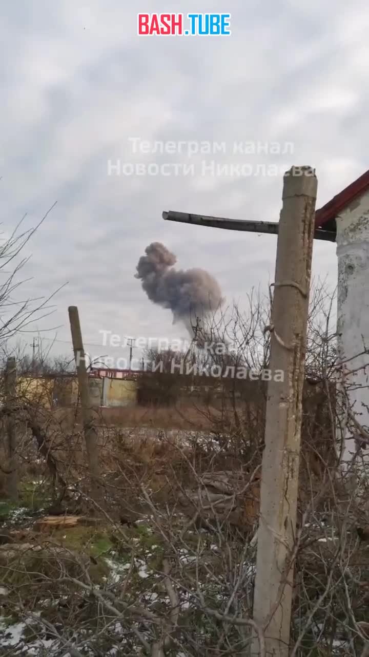 ⁣ Новые кадры мощного взрыва в Очакове: уничтожено подразделение ПВО и склад боеприпасов