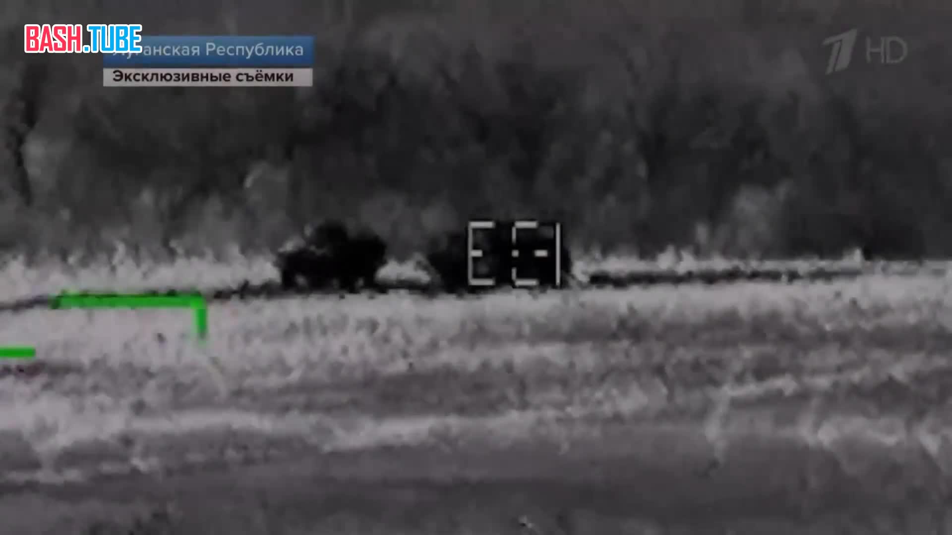  Ударный вертолет Ка-52 расстреливает бронеавтомобили ВСУ на Сватовском направлении
