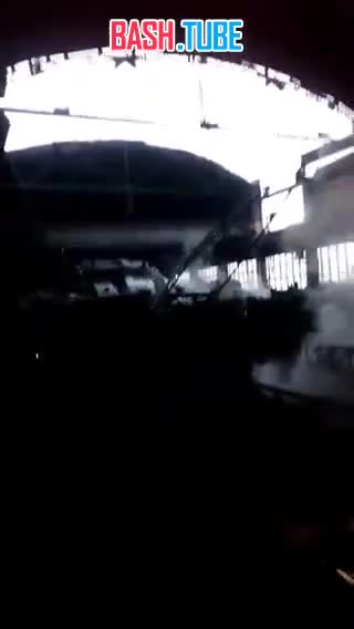  Видео из машинного зала Криворожской ТЭС после прилета